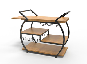 <span class=keywords><strong>Carrello</strong></span> da Bar a 3 livelli <span class=keywords><strong>per</strong></span> Mini Bar di <span class=keywords><strong>liquori</strong></span> a casa <span class=keywords><strong>per</strong></span> cena con bevande al vino <span class=keywords><strong>per</strong></span> feste di utilità <span class=keywords><strong>per</strong></span> il <span class=keywords><strong>carrello</strong></span> di servizio dell'isola di conservazione della cucina - Product Image 2