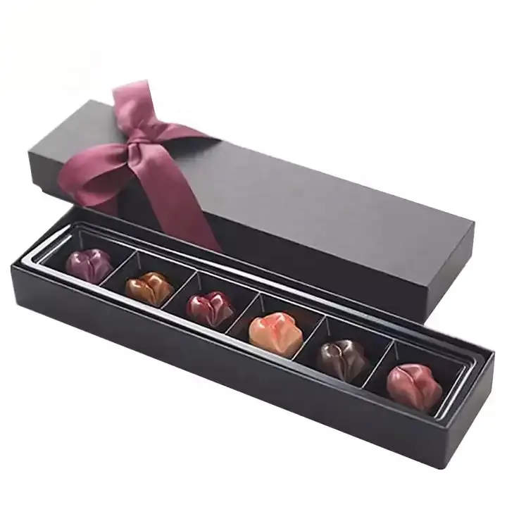 Bonbon Luxe Papier Lege Aardbei Geschenkdoos Chocolade Verpakking Doos Voor Chocolade Zoete Voeding Bruiloft Snoep Doos Oem Cmyk Accepteren