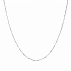 Adjustable Layered White Pt950 Fine Thin <b>Chain</b> Necklace Unisex Casual Stackable Minimalist Platinum Jewelry Gift 5.7g Everyday - Product Image 4