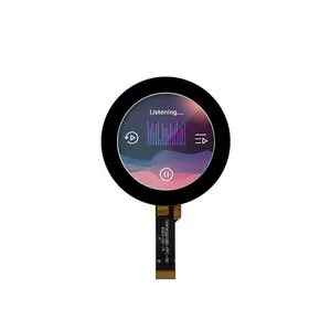 1.6\" 400*400IPS HD round LCD Display Kitchen Electric Knob Switch Instrument for Home & Vehicle TFT Type with SPI Interface