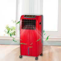 Refroidisseur d'air évaporatif portable à eau, efficace, avec ventilateur centrifuge, en plastique, pour construction électrique
