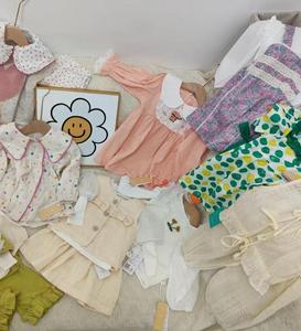 Venta al por mayor Nueva moda Stock Ropa Blusas variadas para bebés Grandes bultos <span class=keywords><strong>de</strong></span> tela - Product Image 3