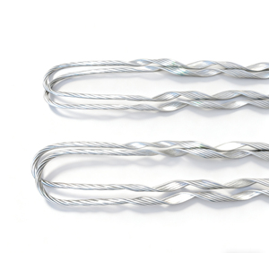 Galvanized Steel <strong>Dead</strong> -<strong>End</strong> Guy ADSS OPGW Connectors Overhead Power Line Preformed Tension <strong>Clamp</strong> - Product Image 1