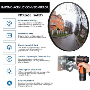 Specchio Convesso Sferico con 130 °   Visualizzazione <span class=keywords><strong>per</strong></span> le <span class=keywords><strong>incroci</strong></span> stradali - Product Image 3