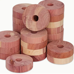 Boule de cèdre <span class=keywords><strong>rouge</strong></span> miracle multifonctionnelle pour armoire à chaussures, tiroir, placard, désodorisant et répulsif anti-insectes, encens naturel en bois - Product Image 1