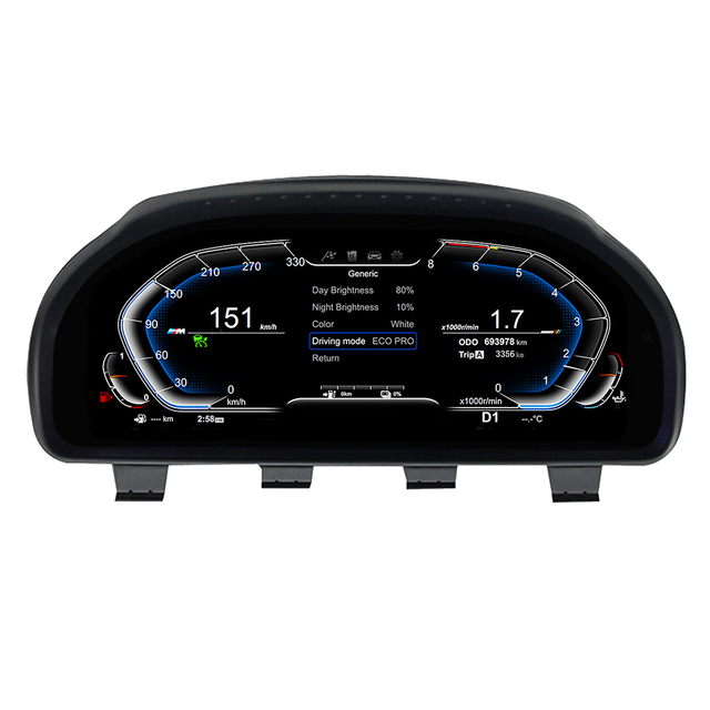 Factory Price Car LCD Dashboard Digital Instrument 12.3 Inch Panel for BMW F01 F02 F03 F06 F10 F11 F12 F13 F18 F15 F16 F25 F26