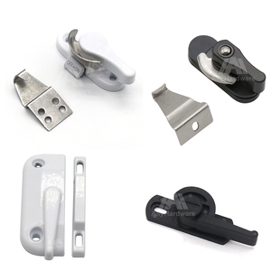 Phụ Kiện Cửa Sổ <span class=keywords><strong>UPVC</strong></span> Khóa Trượt Mặt Trăng Hợp Kim Nhôm <span class=keywords><strong>UPVC</strong></span> Khóa Lưỡi Liềm Cửa Sổ - Product Image 1