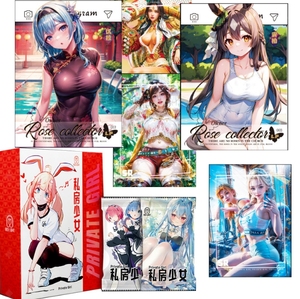 Vente en gros de cartes de <span class=keywords><strong>d</strong></span>éesse chaudes fille <span class=keywords><strong>sexy</strong></span> Bunny Girl Collect Character Anime Card Game Paper Card SSR Set/Box Play - Product Image 2
