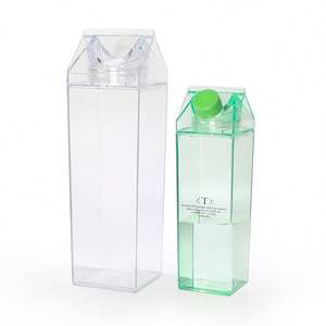 Wholesale Custom <b>BPA</b> <b>Free</b> 500Ml 1000Ml Reusable Transparent Plastic Direct Drinking Leak-Proof Party Use <b>Water</b> <b>Bottle</b> - Product Image 2