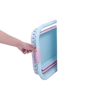 Panier à linge pliable en PP, vente en gros d'usine, corbeille à linge pliable, rangement de salle de bain, bac à linge portable