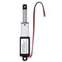 Actionneur linéaire miniature de 30 mm, 6V/12V/24V, haute précision, petit actionneur électrique pour la robotique, la maison intelligente et l'automatisation