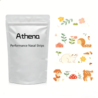 Bandes nasales Athena Innovation personnalisées, sûres, hypoallergéniques, sans latex, avec logo imprimé, adaptées au sommeil