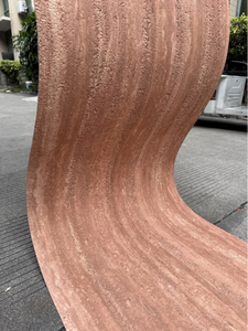 Revêtement mural flexible en pierre artificielle de style naturel, imitation terre battue, ignifuge, pour la rénovation - Product Image 2
