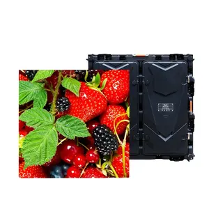 Unique Design prices p3 p4 p6.66 p8 p10 indoor cabinet panel 3d video wall splicing outdoor transparent led display screen