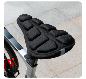 Funda de Asiento de Bicicleta 3D Suave y Cómoda, Cojín Inflable Transpirable <span class=keywords><strong>para</strong></span> Ciclismo - Product Image 5