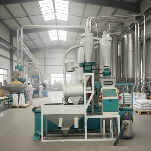 ZHONGPEI Piccolo <span class=keywords><strong>Mulino</strong></span> Elettrico Orizzontale per Farina di Grano ad Alta Efficienza 220V/380V per Uso Domestico e Villaggio - Product Image 4