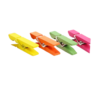 Offre Spéciale 12pc pinces à linge en plastique colorées écologiques pour le séchage des vêtements - Product Image 2