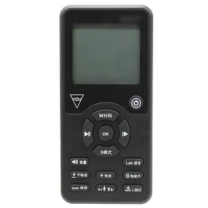 Mando a distancia con pantalla LCD, máquina de entrenamiento de primeros auxilios con Control remoto AED, 14 teclas, color negro personalizado, 2,4G