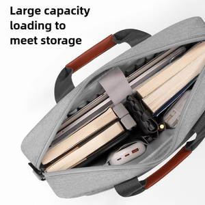 Nuevo Producto Maletín de Negocios para Portátil con Protección 360° Fundas Portátiles de Tela de Alta Densidad Bolsos de Hombro para Laptop - Product Image 5
