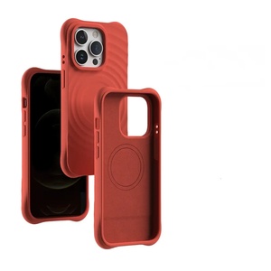 Funda Magnética con Succión Líquida en las Cuatro Esquinas para iPhone 12, 14, 13, Funda de Silicona para iPhone 15 Pro Max, Funda Suave Antigolpes - Product Image 2