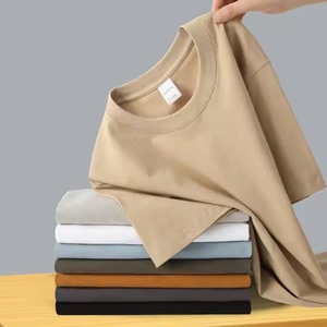 High Quality <b>Cool</b> Youth 220 Grams Tee Wholesale Custom <b>T</b> <b>Shirts</b> 100% Cotton Blank Plain <b>Men's</b> <b>T</b>-<b>Shirts</b> Crew Neck <b>T</b> <b>Shirt</b> - Product Image 3