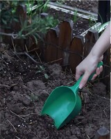 Pelle à terre en résine plastique industrielle pour le jardinage, le creusement, la transplantation, le rempotage, utilisation pour les travaux de plantation à la maison et au jardin