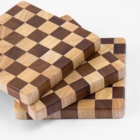 Sous-verre en bois à grain de bois carré, résistant à la chaleur, pour tasses à café et théières, décoration de table à la maison