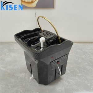 KISEN Évier de lavage de cheveux portable moderne sans tuyauterie pour salon et domicile, idéal pour salle de bain ou salle de sport - Product Image 4