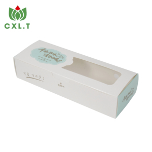 กล่องกระดาษพับได้สั่งทำขายส่งจากโรงงานโดยตรง รับผลิตแบบ OEM ODM กล่องกระดาษปลอดภัยสำหรับอาหาร สำหรับบรรจุภัณฑ์ขนมปัง <span class=keywords><strong>เค้ก</strong></span> ของหวาน และของขวัญ - Product Image 1