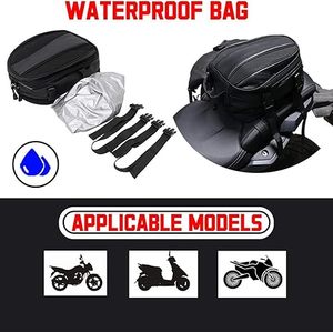Sacoche arrière <span class=keywords><strong>de</strong></span> moto <span class=keywords><strong>de</strong></span> <span class=keywords><strong>course</strong></span> universelle 11.5L bagage multifonctionnel pour siège arrière Dirt Pit Street Sports Bike la plupart des motos - Product Image 5