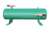 Récepteur de liquide frigorifique vertical et horizontal, réservoir de stockage de réfrigérant pour unité de condensation de chambre froide