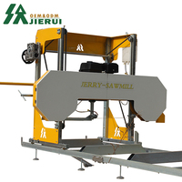 Scie à ruban horizontale professionnelle de 5,5 CV pour la coupe du bois, moteur électrique portable, automatique, haute efficacité, 220-380V, 1000 mm