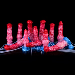 Dildo Inflable Artificial que Imita la Eyaculación, Pene para Mujeres, Masturbadores, Juguete Sexual de Fantasía Animal - Product Image 4