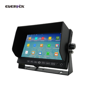 antalla táctil de 7 pulgadas GPS Android 6,0 coche Lcd monitor para autobús <span class=keywords><strong>Taxi</strong></span> Monitor retrovisor con cámara de visión trasera - Product Image 4