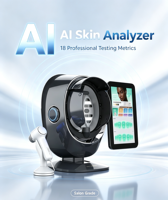 TB57 AI Skin Scanner 15.6 Inch Touch Screen 8-Spectrum Imaging Skin Aging Simulation Comparative Analysis Machine