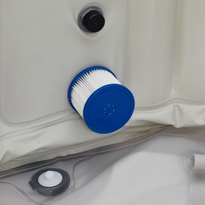 Nouvelle conception de spa <span class=keywords><strong>gonflable</strong></span> extérieur blanc, <span class=keywords><strong>jacuzzi</strong></span> à jets d'air pour 2 à 4 personnes - Product Image 6