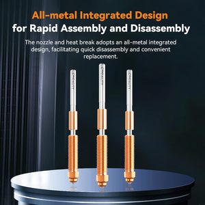 Kit de actualizaciones oficial Creality K1/K1 <span class=keywords><strong>Max</strong></span>/k1c Hotend, bloque de calentamiento de cerámica serie K1, impresoras 3D Hotend integrado Quick-swap N - Product Image 6