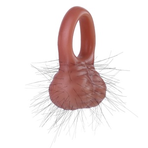 Anillo Elástico de Restricción para Escroto y Testículos, Dispositivo de Castidad de Silicona, Estirador de Bolas, Juguetes Sexuales Masculinos para Retrasar la Eyaculación en Hombres Gay - Product Image 4