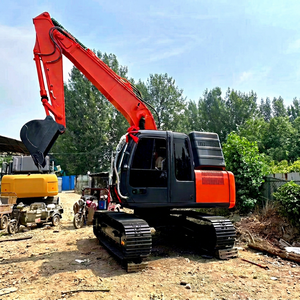 Excavadora Hidráulica Hitachi ZX120 con Pintura Original de Fábrica, Excavadora Mediana para Proyectos de Construcción - Product Image 1