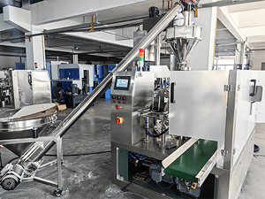 เครื่องบรรจุซิปล็อคแบบตั้งได้ รุ่น Down Pouch Magazine Single Station สำหรับบรรจุภัณฑ์ซิปแบบตั้งได้ขนาดเล็ก (Doypack) - Product Image 3