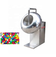 Machine à enrober le chocolat / Machine à enrober en acier inoxydable pour les cacahuètes / Machine automatique à enrober les amandes dans le sucre