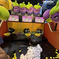 Tolefun & jelliemons parc d'attractions populaires enfants jouets intérieur grandes poupées jeux à pièces Lots lumières LED carnaval jeux à mi-chemin