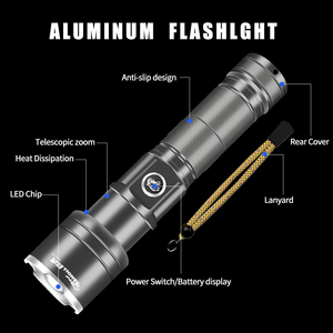 Fonjue <span class=keywords><strong>2025</strong></span> New Đèn Pin Tùy Chỉnh Túi 800 <span class=keywords><strong>Lumens</strong></span> Đuốc Dài Cao Laser Gun Nhỏ Có Thể Sạc Lại Đèn Pin - Product Image 5