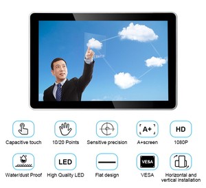 Kích thước nhỏ Công Nghiệp 10inch <span class=keywords><strong>USB</strong></span> <span class=keywords><strong>LCD</strong></span> TV màn hình hiển thị điện dung màn hình cảm ứng màn hình 10 <span class=keywords><strong>10.1</strong></span> <span class=keywords><strong>inch</strong></span> - Product Image 2