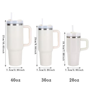 Gobelet de voyage en acier inoxydable avec couvercle en plastique, 40 oz, pour sublimation, conservation de la chaleur, entrepôt américain - Product Image 3