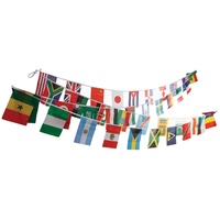 Drapeau triangulaire personnalisé en polyester double face, résistant à l'eau, séchage rapide, avec mât en aluminium, impression numérique