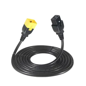 Venta al por mayor Cable conector macho enchufe Kema Keur Cebec Cable de extensión de alimentación Iec 60320 Lock C19 C20