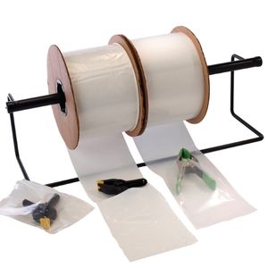 Bolsas de <span class=keywords><strong>correo</strong></span> de rollo continuo transparente Unilateral Punto de apertura previa Break Baler Bolsa de embalaje plana - Product Image 1