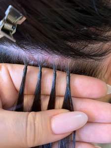 Venta al por mayor de extensiones de cabello humano virgen vietnamita U Tip Extensiones de cabello 22 pulgadas de doble dibujado - Product Image 5