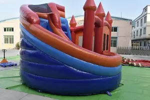 Combo de tobogán inflable de castillo hinchable de nuevo diseño listo para enviar Combo comercial de Casa de rebote inflable